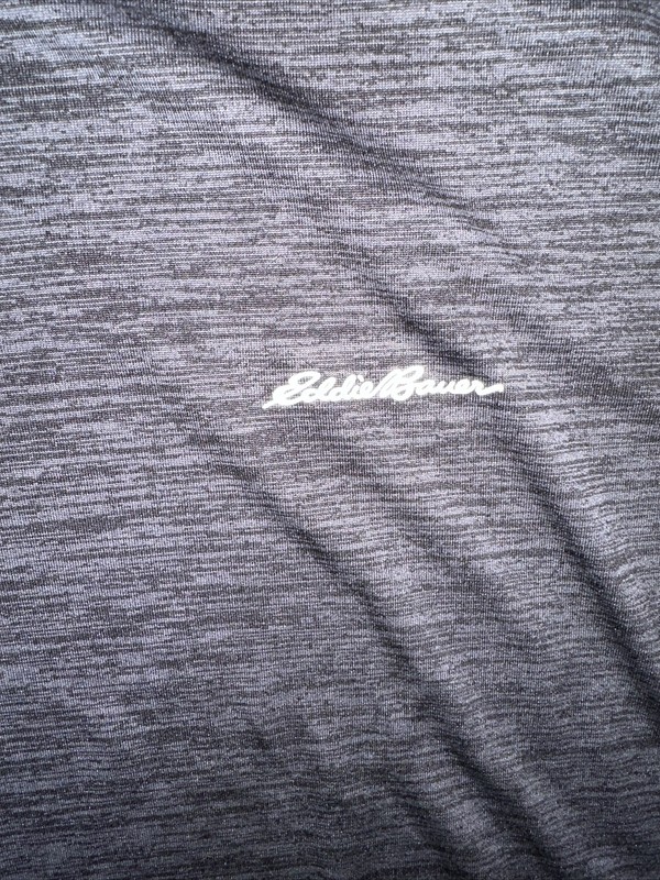 Eddie Bauer FreeDry Shirt Mens 2XL Gray Performance Long Sleeve Hiking Outdoor gallery