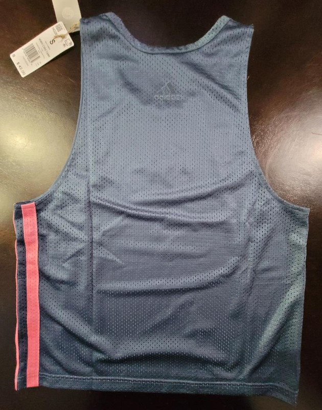 adidas Men's WORLDWIDE HOOPS CREATOR 365 TANK TOP HG2627 Black Blue Pink Sz Sm gallery
