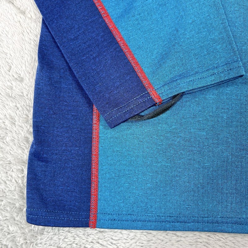 Patagonia Capilene Midweight Baselayer Mens Large Blue 1/4 Zip Pullover Outdoor gallery