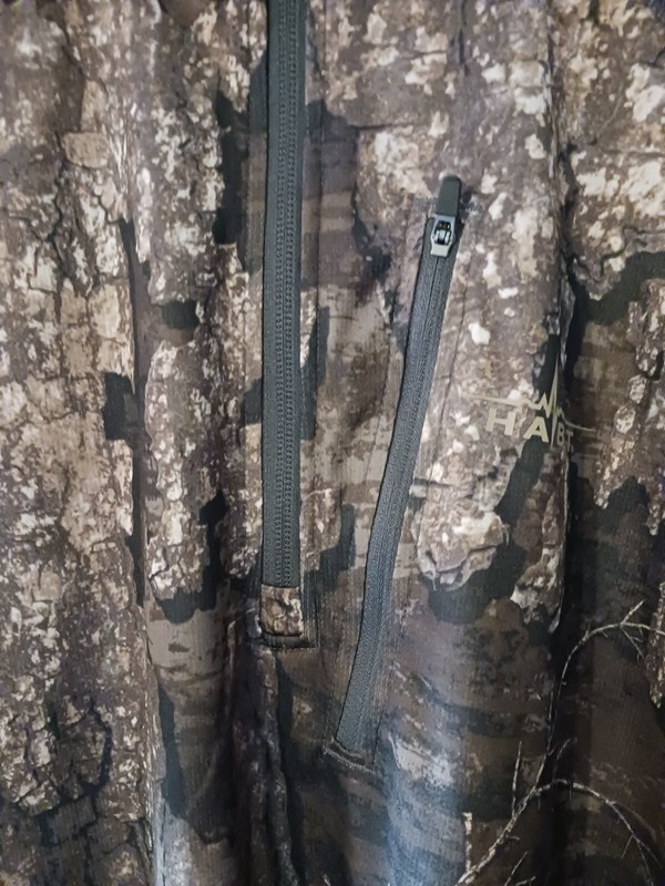 Habit Mens Size L Lewis Lodge 1/3 Zip Realtree Timber Performance Layer Pullover gallery