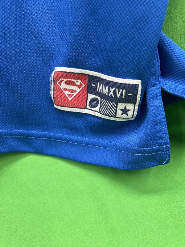DC Comics Superman MMXVI 2016 #00 SUPER HERO Jersey Mens 20x27 Medium gallery