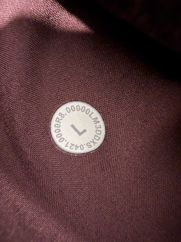 Lululemon Rulu Mock Neck Long Sleeve Shirt Heathered Arctic Plum Large gallery