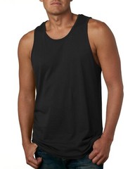 5 PACK OF Next Level Men’s Cotton Crew Neck Sleeveless Tank Top – 3633