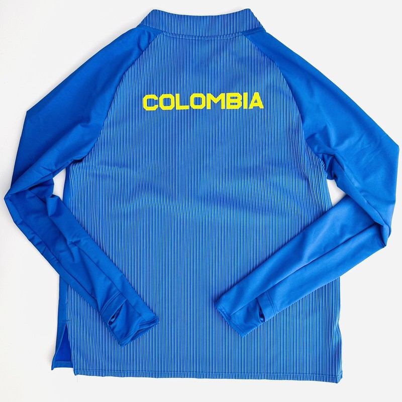 Size M - Nike Pro Elite Colombia Half Zip Made In USA Running Top CI8763-403 gallery