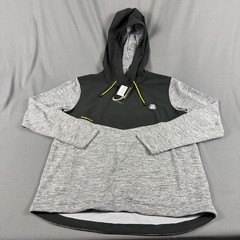 Zero Restriction Golf Hoodie Tyson Chest Logo Medium Black Gray NWT MSRP $208