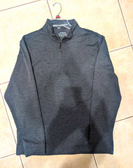 Vineyard Vines Bluffs Performance Quarter Zip Pullover Mens L Herringbone Q-zip