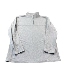 State & Liberty Gray Heathered Half Zip Performance Pullover Size 3XL