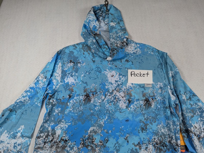 Habit Men - Hooded Performance Layer Veil Camo - Size M gallery