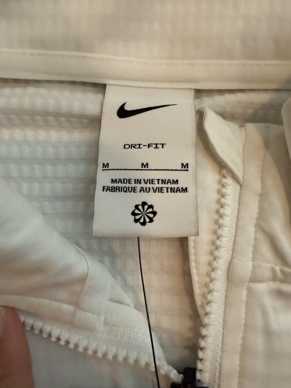 Nike Dri-FIT Victory Half-Zip Pullover M White FD5837-100 gallery