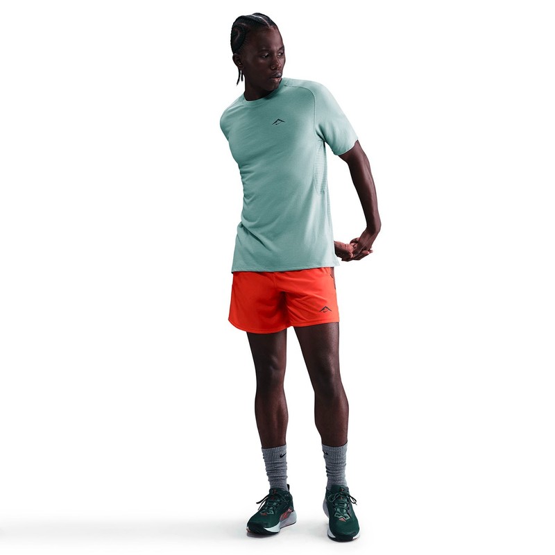 Nike Trail Solar Chase Dri-Fit ADV Short Sleeve Running Shirt HJ3580-017 Sz M gallery