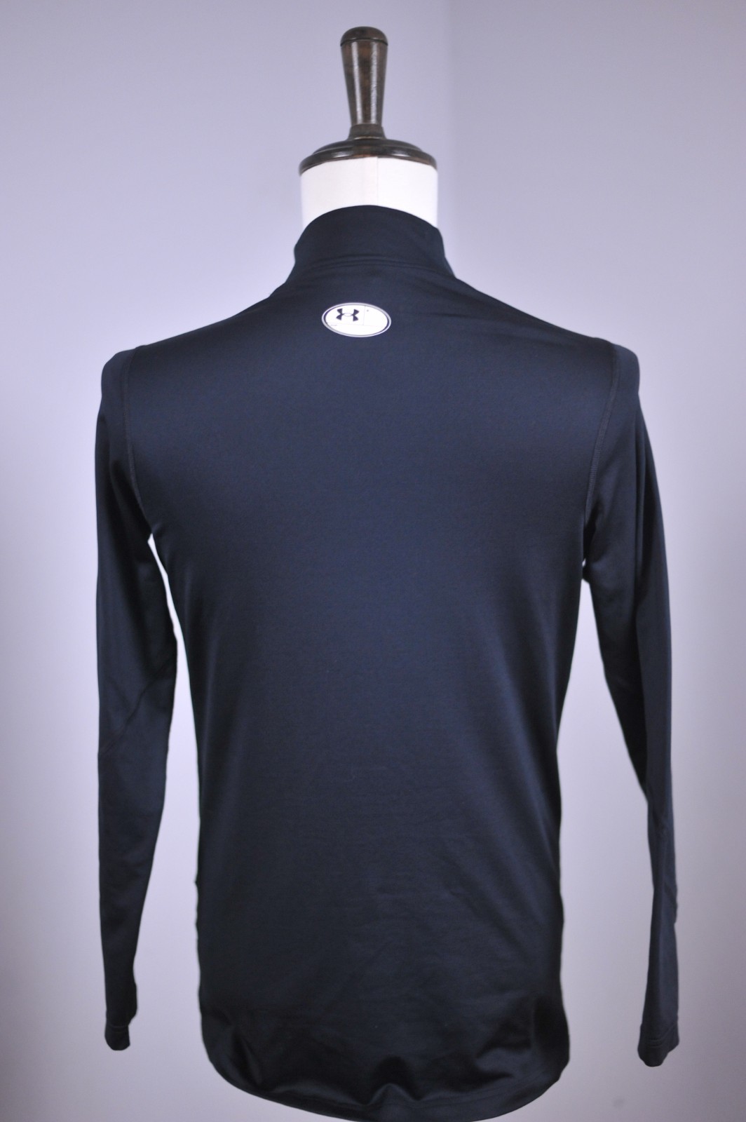 Under Armour ColdGear Infrared Mock Long Sleeve Black Men's Small S gallery