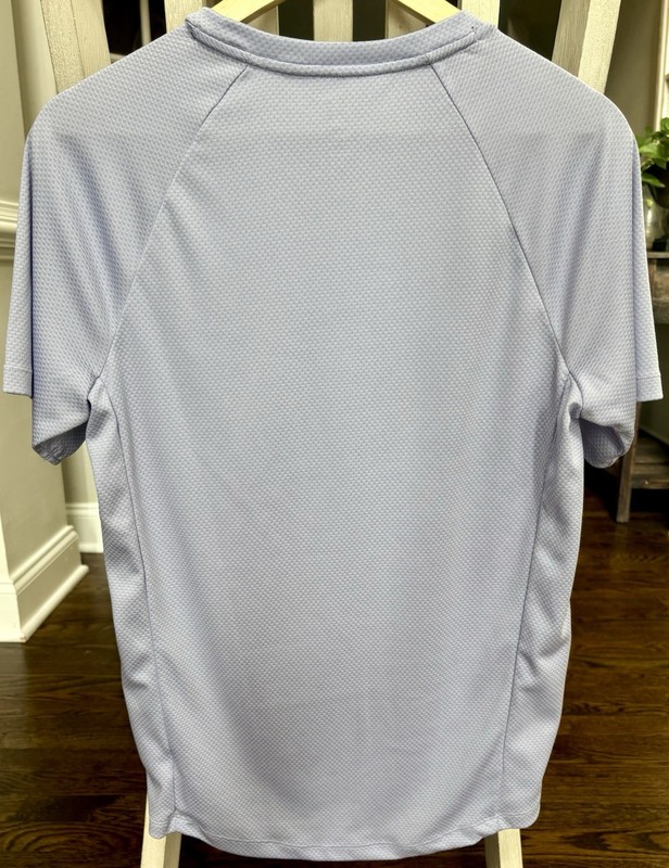 AL1VE Men's S Qwick-Dry Athletic T-Shirt Textured Performance Mesh Gym Top gallery
