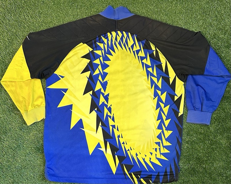 VTG Nike Team Sports Goalie Jersey XL Made in USA 90s Geometric Streetwear Y2K gallery