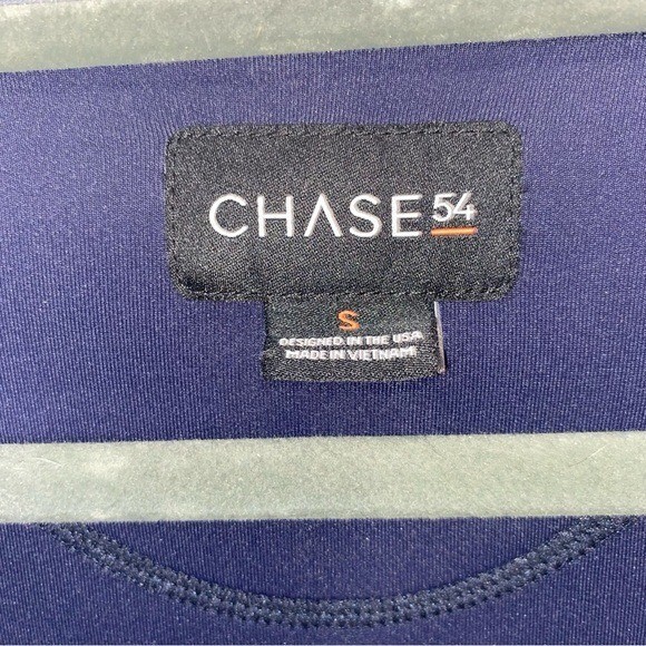 Chase 54 Dryfuze Half Zip Pullover Athletic Sweater Navy Size Small gallery