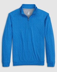 johnnie-O Miltons Jr. Printed Performance 1/4 Zip Pullover Pipeline Size 16