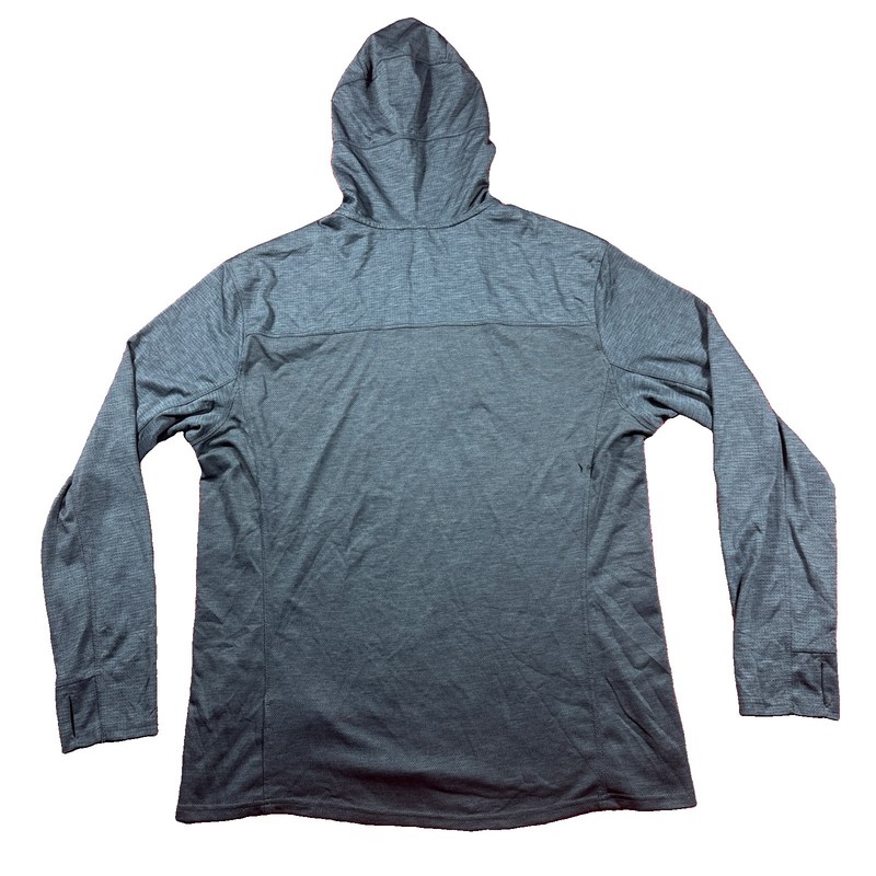 Kuhl Shirt Men’s XL Blue Engineered Hoody Long Sleeve Performance Thumb Holes gallery