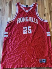 Roncali Rebels Royals Red Basketball Jersey #25 XL Nike Indiana High School