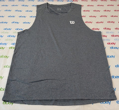 Wilson Tank Top Men Pullover Muscle Shirt Sleeveless USA Beachwear Size Medium