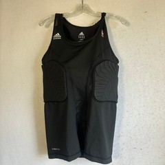 Adidas Techfit Climacool NBA Padded Basketball Compression Tank Top Black XLT