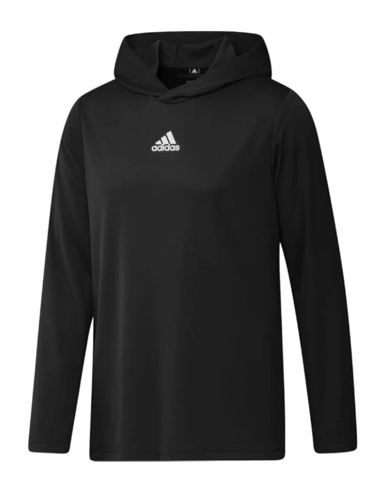 Adidas Stadium Heat RDY Longsleeve Hoodie HS5119 Men’s Size XL Black/White NWT