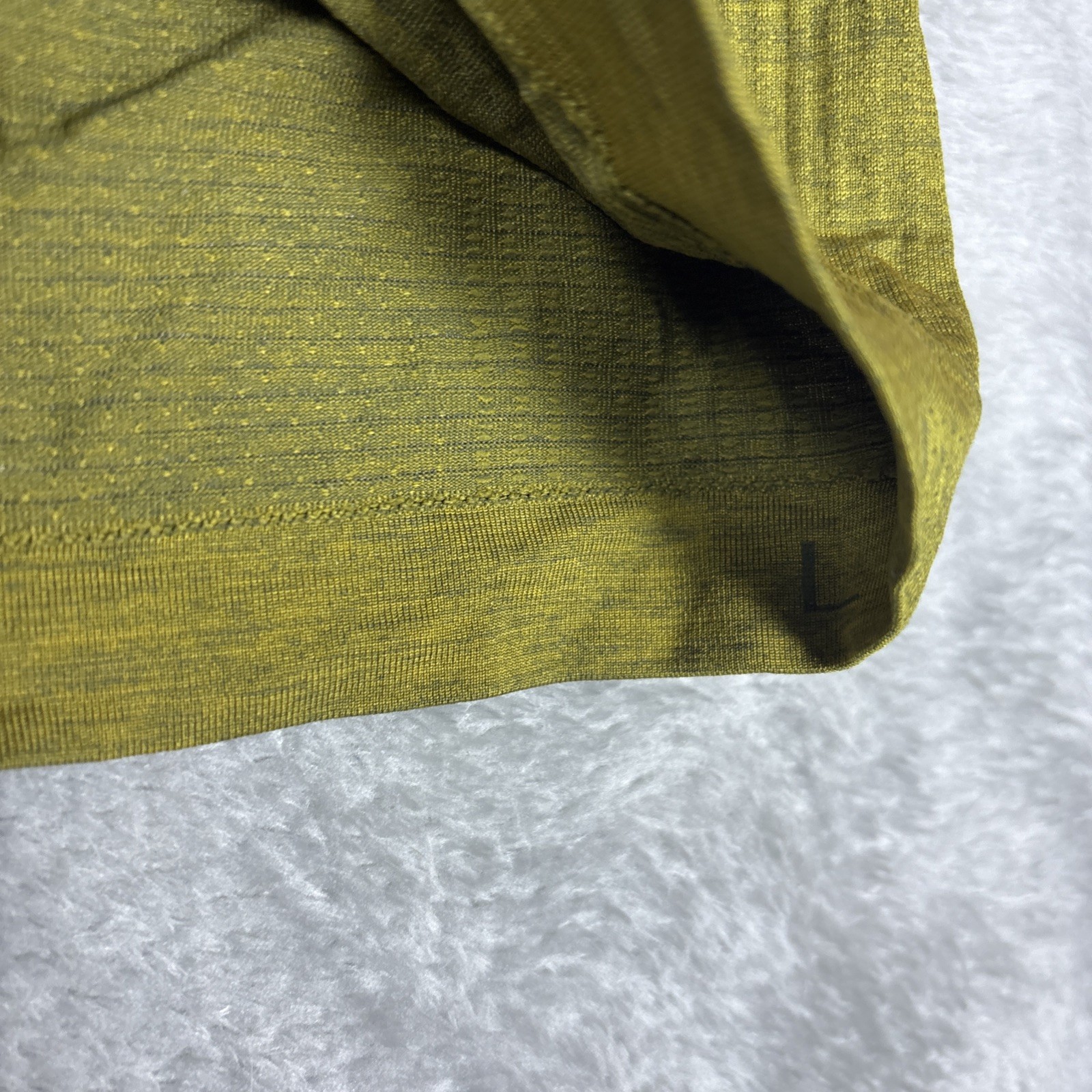 Lululemon Metal Vent Tech Short Sleeve T Shirt Size Large Olive Green gallery