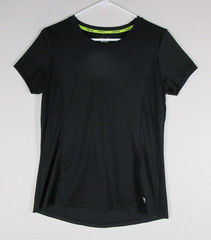 Hind Mens Activewear Running T-Shirts Crew Neck Short Sleeve Size M Black