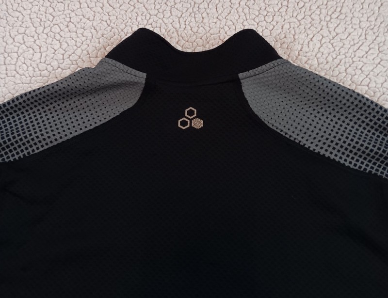 Tek Gear Mens Long Sleeve Shirt Black Quarter Zip Drytek Performance Athletic gallery