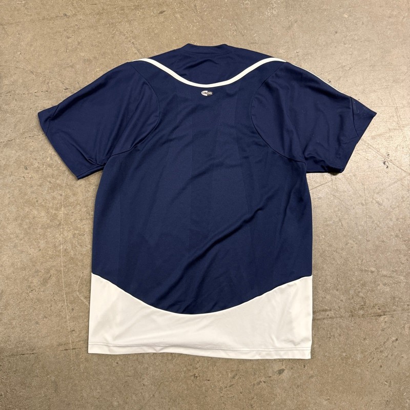 Adidas Formotion ClimaCool Mens Navy Blue White Training T-Shirt Size Medium gallery