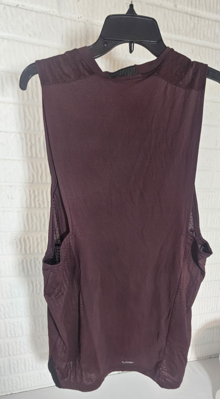 Adidas Men's Designed for Training Intensity Tank Top Size Large Aurora Ruby New gallery
