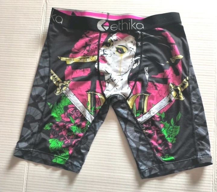 Ethika Men’s staple underwear Size Medium Geisha Tears Boxer Briefs gallery