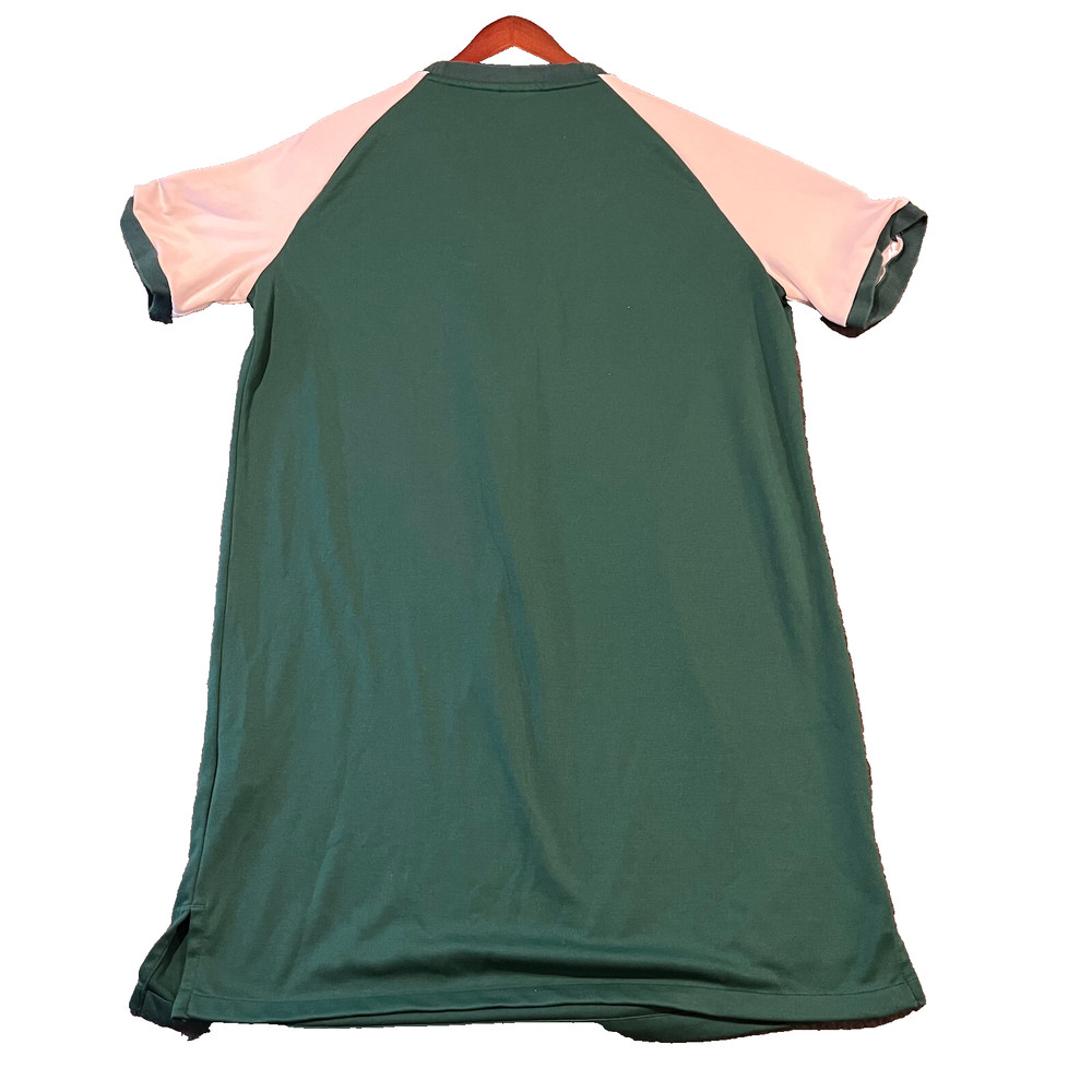 Adidas Originals Essentials Men's Medium Collegiate Green 3-Stripes T-Shirt