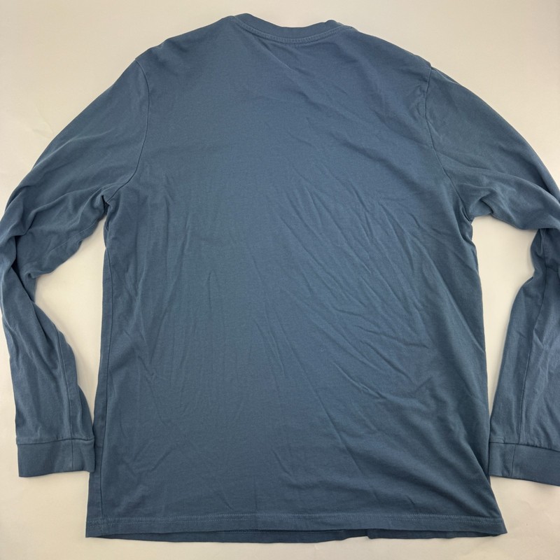 Free Fly Shirt Lot Of 2 Mens M Bamboo Long Sleeve Brown Henley & Blue Pocket Tee gallery