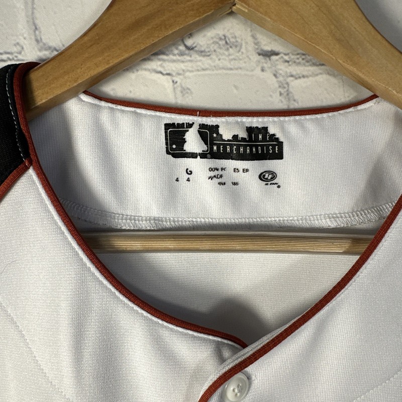 MLB Astros Jersey True Fan National Series Stitched Logo Large White black gallery