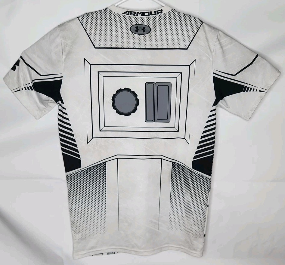 Under Armour Star Wars Stormtroopers Compression T-Shirt Gym Workout White gallery
