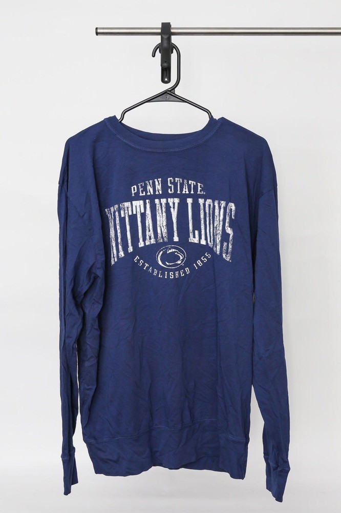 Penn State Nittany Lions Navy Long Sleeve Shirts