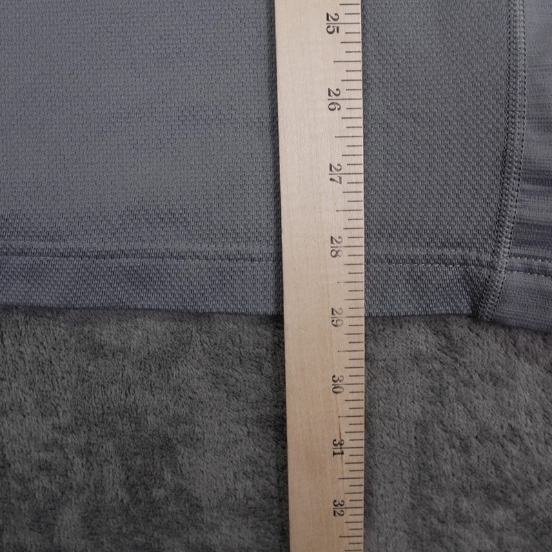 Nike Pro Dri-FIT Hyperwarm Shirt Men Medium Gray Long Sleeve Training Base Layer gallery