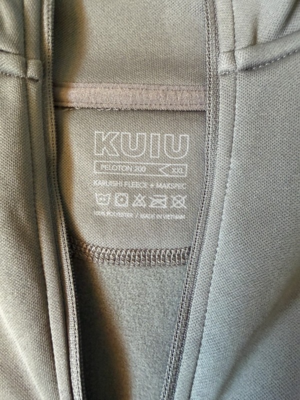 Kuiu Peloton 200 1/4 Zip Long Sleeve STONE Mens XL (FREE SHIPPING) gallery