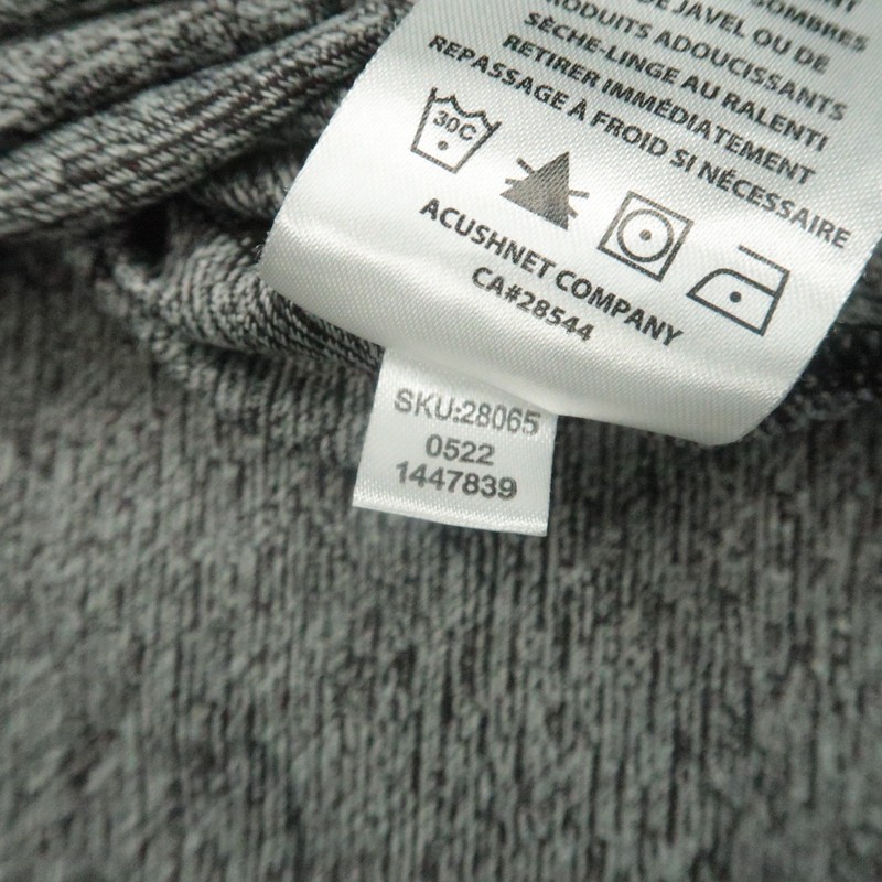 FootJoy Pullover Mens Medium Gray Half Zip Jacquard Texture TPC Craig Ranch gallery