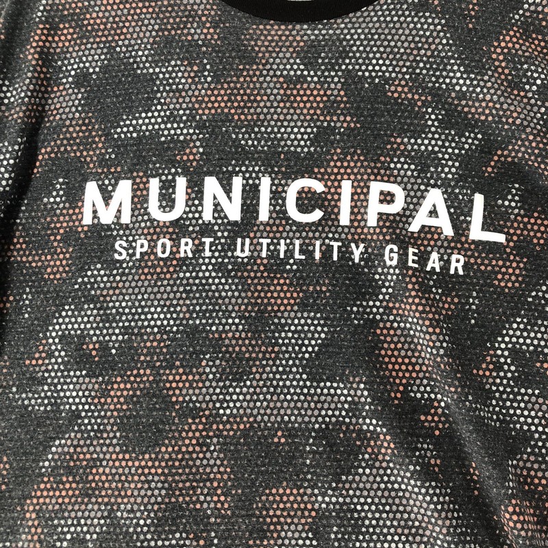 MUNICIPAL Mark Wahlberg Men's L Graphic T-Shirt Pullover Short Sleeve Spell Out gallery