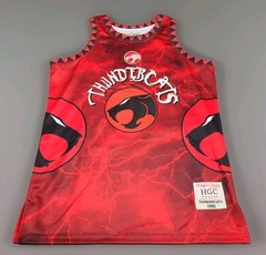 Thundercats Headgear Classics Men’s Large Embroidered BB Jersey Red NWOT