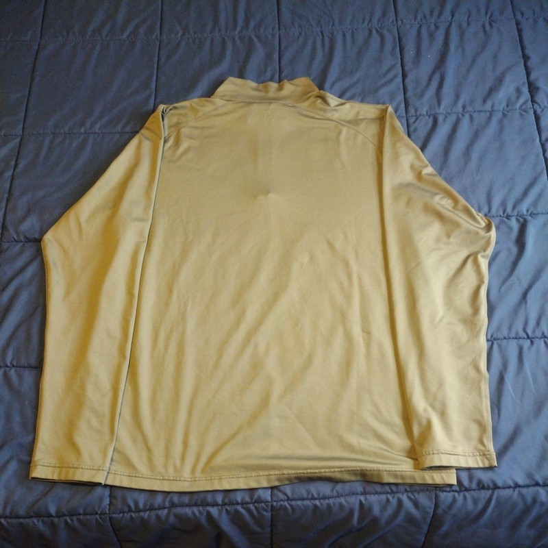 Paradox Pullover Mens Large Olive 1/4 Zip Long Sleeve Shirt!!! gallery
