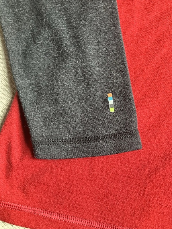 Smartwool Thermal Merino Base Layer 250 Colorblock Crew Shirt Mens XL Red Black gallery