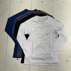 Shein 4 Pack Black Blue Gray White Athletic Long Sleeve Shirts Mens Size Small