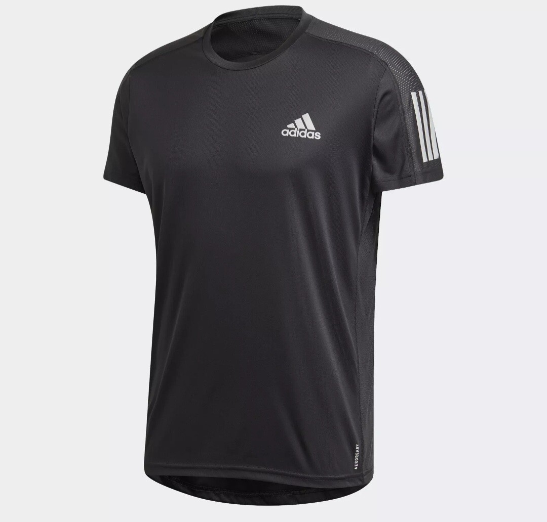 adidas men Own the Run Tee Small NWT gallery