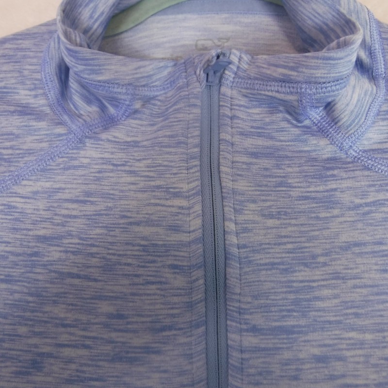 Vineyard Vines Pullover Mens Large Lt Blue Performance Quarter Zip Long Sleeve gallery