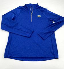 Sunice Pullover Mens Smal Blue Quarter 1/4 Zip Medinah Country Club Performance