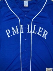 Vintage P. Miller Baseball Jersey Size 2XL