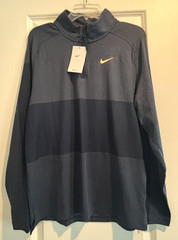 Nike Golf 1/4 Zip Shirt Dri Fit Quarter Zip Long Sleeve Size Mens M NWT $75
