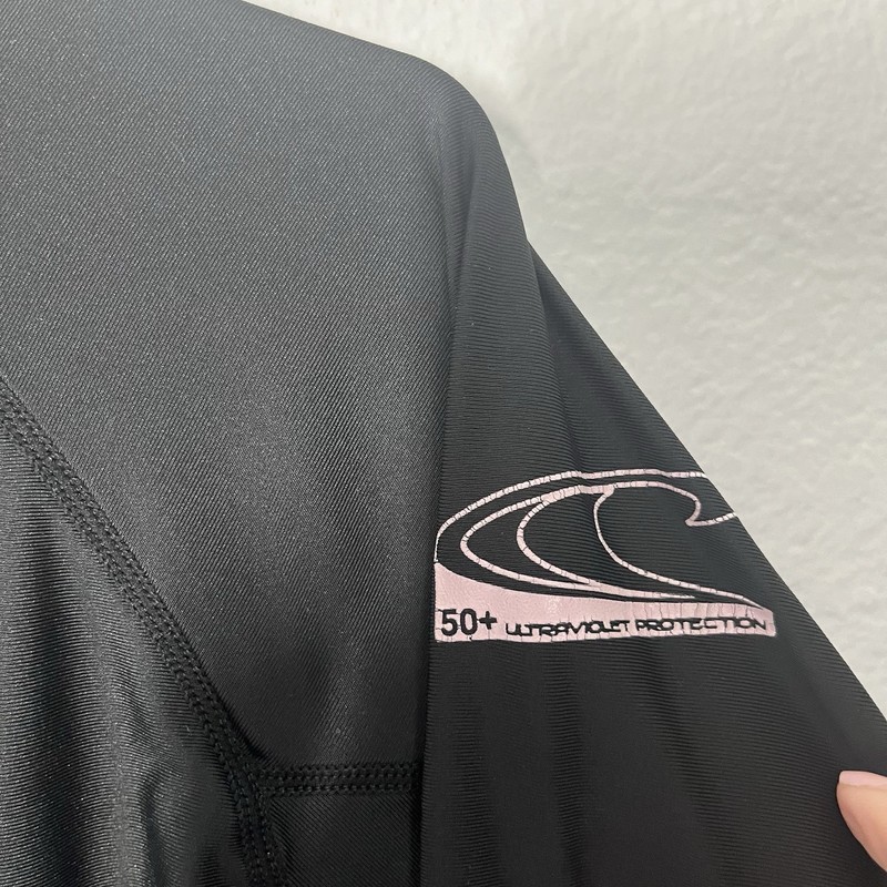O’Neill Performance Fit Black Athletic Shirt XXL 2X 50+ UV Protection Sports gallery