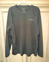 KUIU Peloton 118 Men’s Lightweight Knit Crew Neck Long Sleeve Tee Stone 3XL